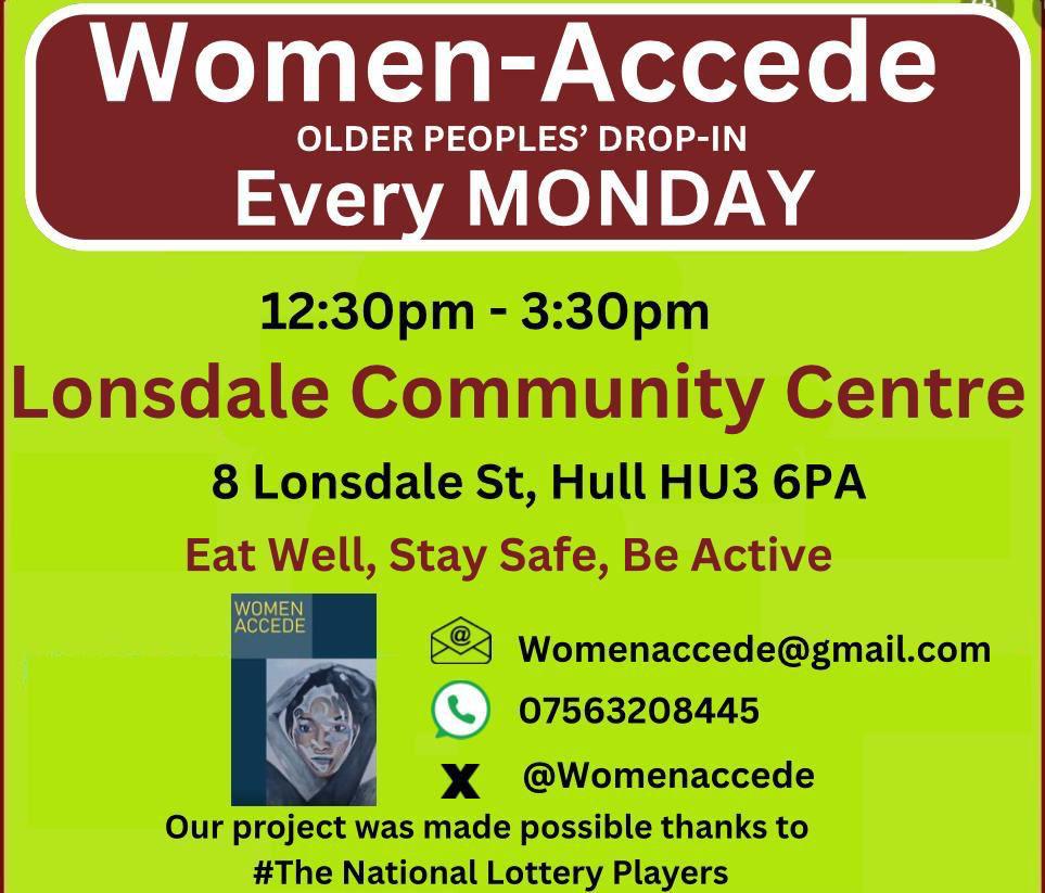 Drop In flyer